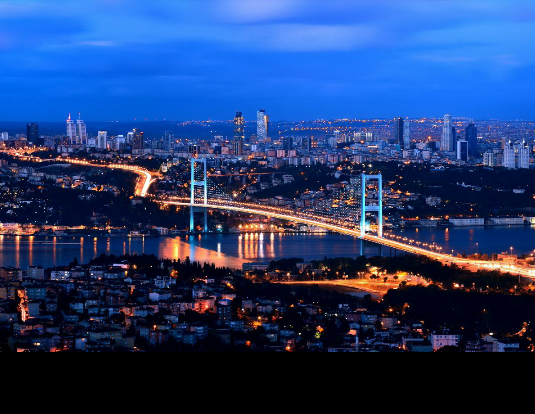 ماهي مساحة إسطنبول 